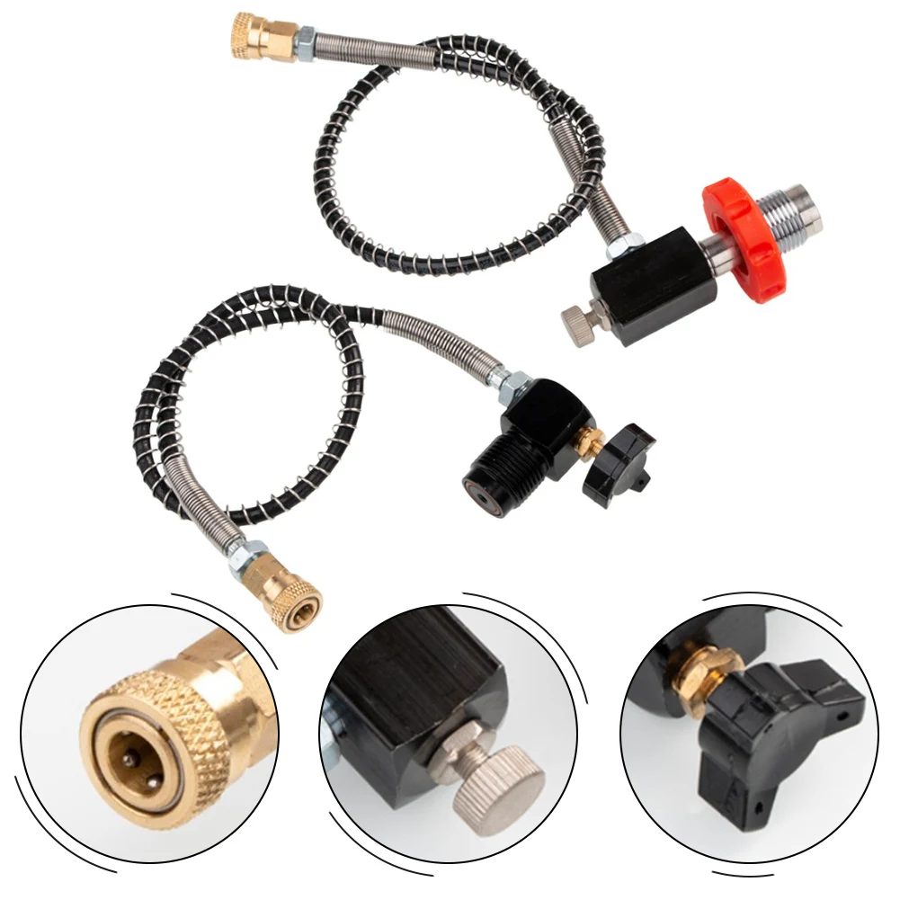 

Diving Pump Tube Filling Adapter For Outdoor Activities 40mpa Diving Pressure Tube Diving 50cm Length 6000 PSI Rated