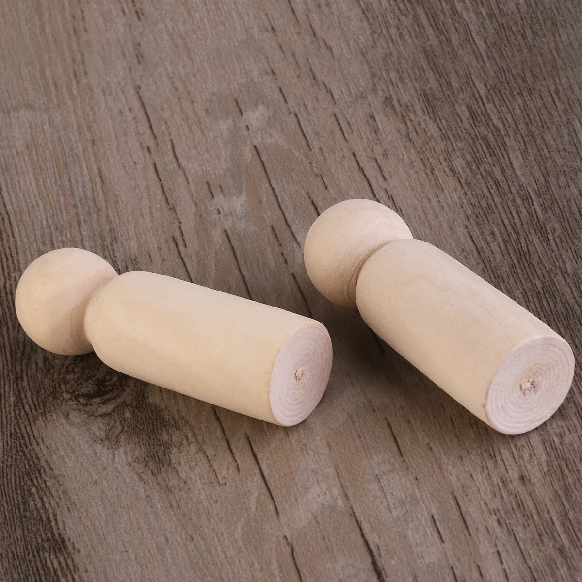 

10Pcs Customizable Wooden Cake Topper for Party Decoration Handcrafted Ornament DIY Craft Project Home Holiday Display