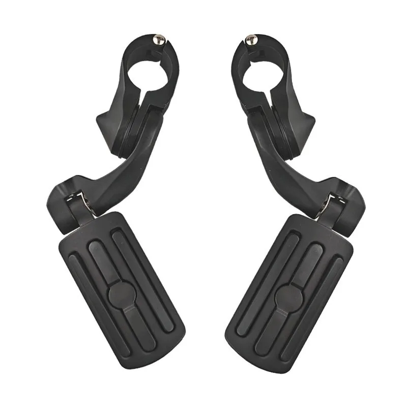 Suitable For Harley Motorcycle Electric Vehicles Universal Modified Guard Pedal, Modified Electroplating Short Vertical Pedal