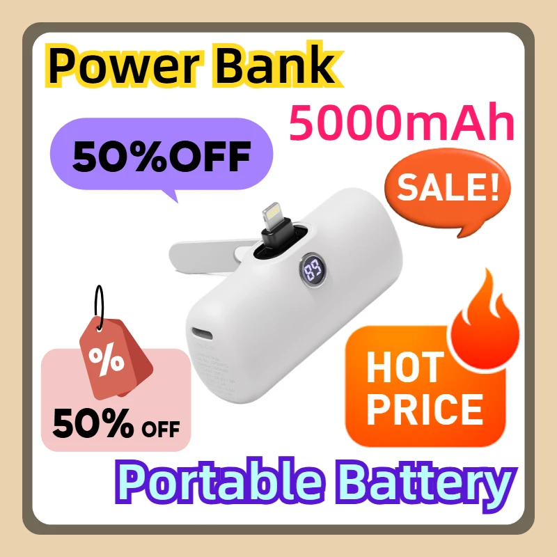 

For Iphone Powerbank Ultra Charger External Battery Power Banks Portable Battery Fast Portable Charger Portable Battery