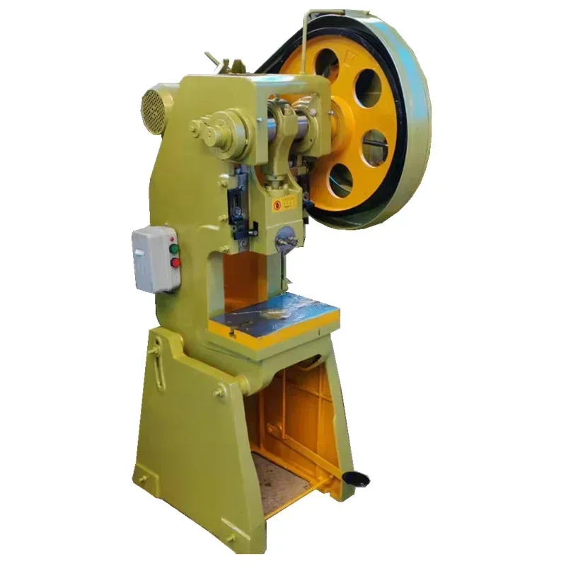 10T Small Mechanical Power Press Punch,  Metal Sheet Hole-punching Machine