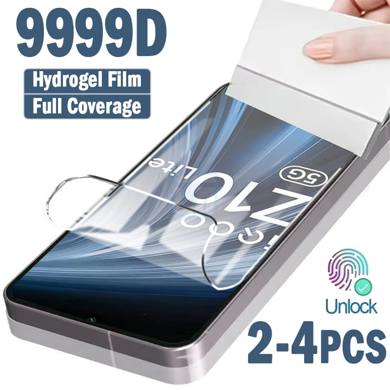 

2-4pcs Full Cover Soft Hydrogel Film for Vivo iQOO Z10 Lite Z10X Neo 10 10R 9S 10 9 Pro Z9 Turbo+ Screen Protector not glass