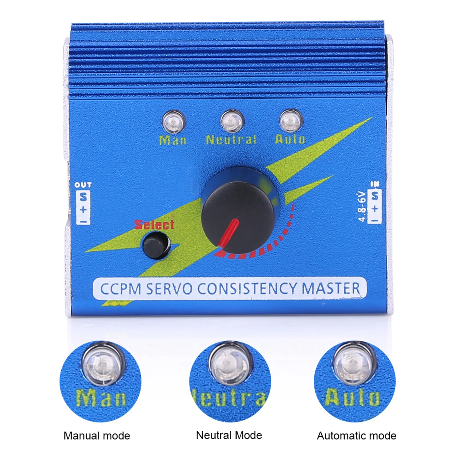 ESC Checker Motor Checker Servo Tester Motor Servo Tester Elektronische snelheidsregelaar Checker Master voor RC Vliegtuig Auto Boot