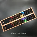 black with floats