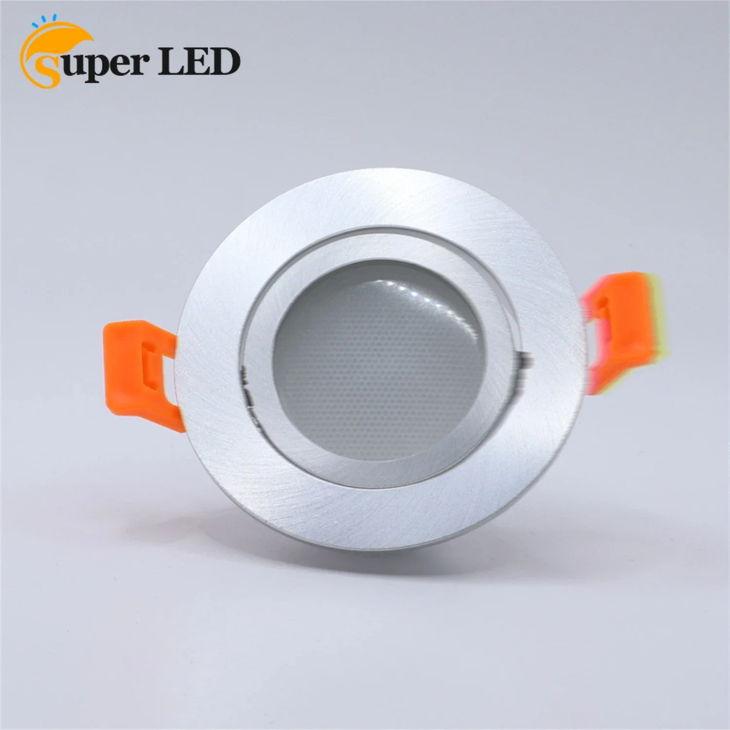 

Round Silver Aluminum Single Head Cut Hole 65mm GU10 MR16 GU5.3 Down Lighting Fixtures