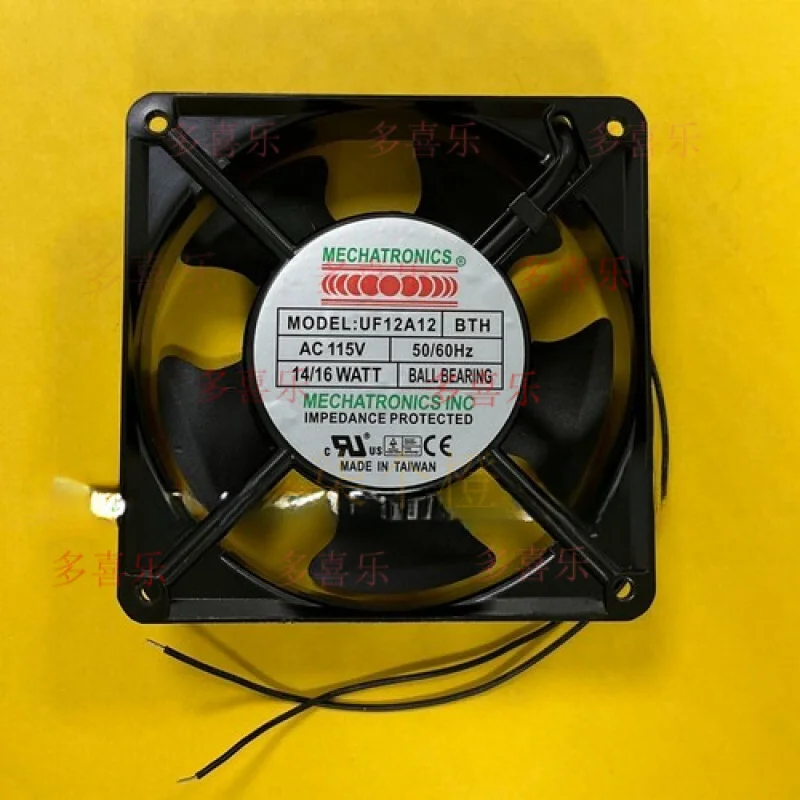ZMZM    for  MECHATRONICS BTH AC115V 14/16W Aluminum Frame Cooling Fan