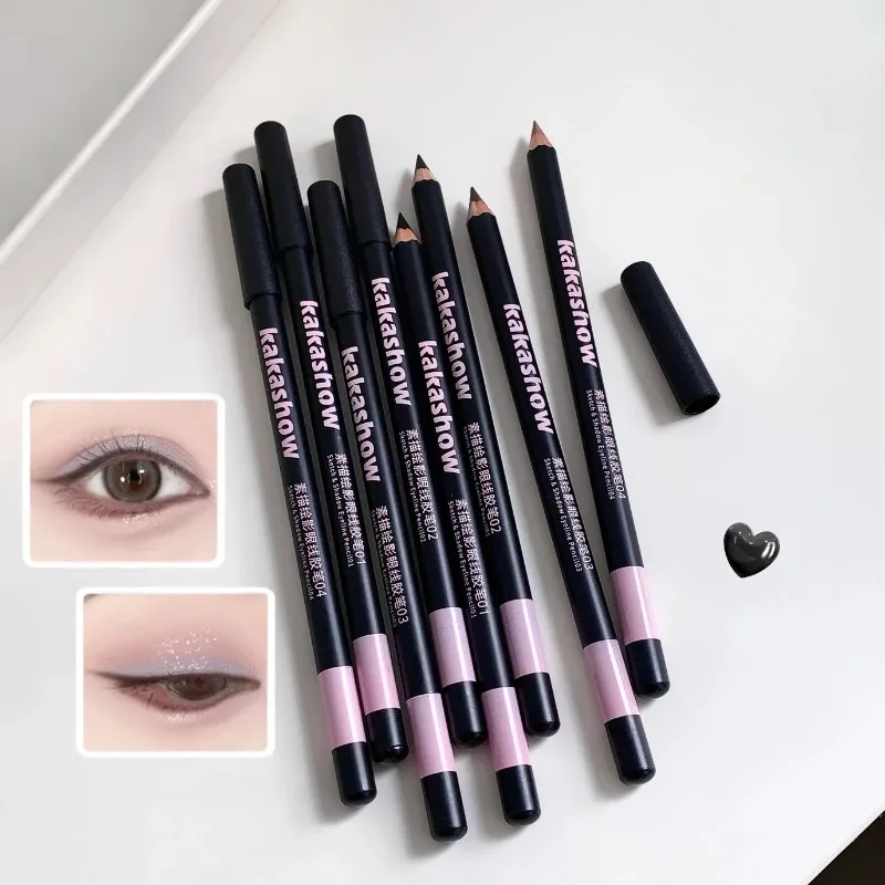 4-Farben-Gel-Eyeliner Aegyo Sal Stift Nude Pink Lying Silkworm Langanhaltender Natürlicher Unterer Wimpernkranz Augen-Make-up Highlighter-Stift – Detail 10