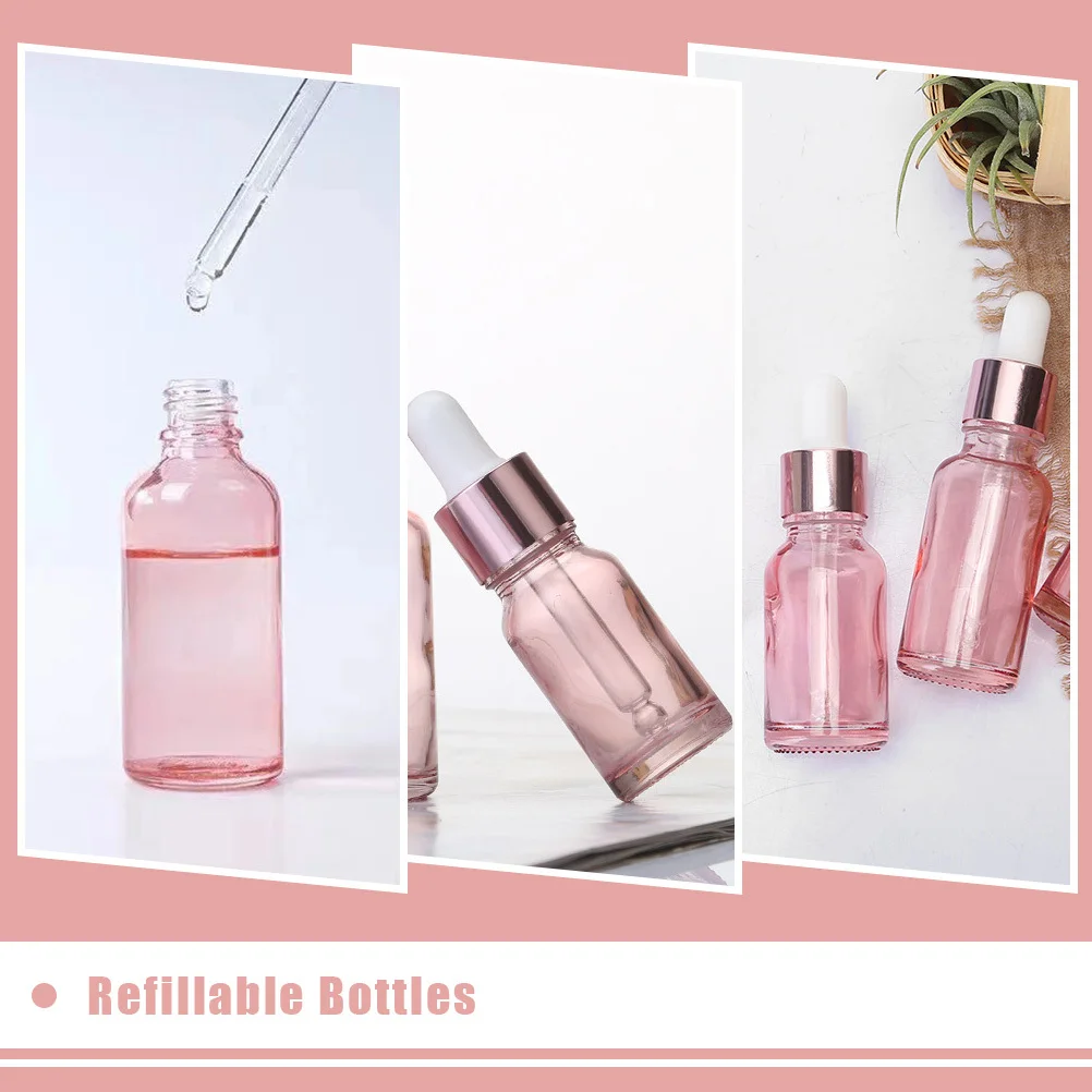 30 قطعة من زجاجات الزيوت العطرية عالية الجودة، زجاجات عطر قطارة زجاجية، ملحقات السفر، علب الزيوت العطرية #5