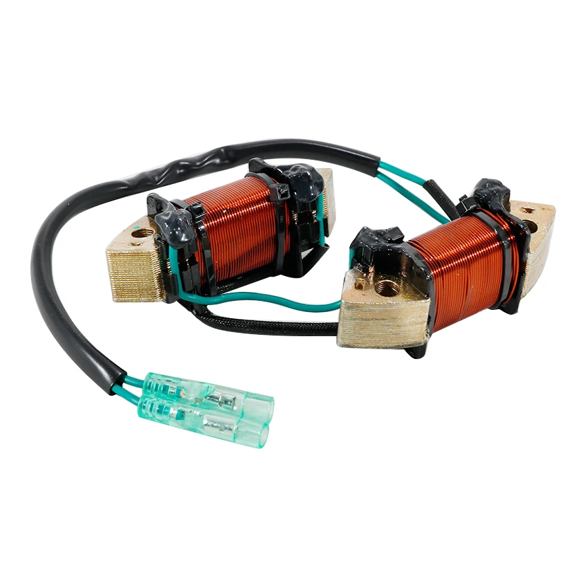 Motorcycle Ignition Generator Stator Coil For Tohatsu 8hp MFS8A2 MFS8A3  9.8hp MFS9.8A2  MFS9.8A3  Nissan 8hp 9.8hp  3AA060230