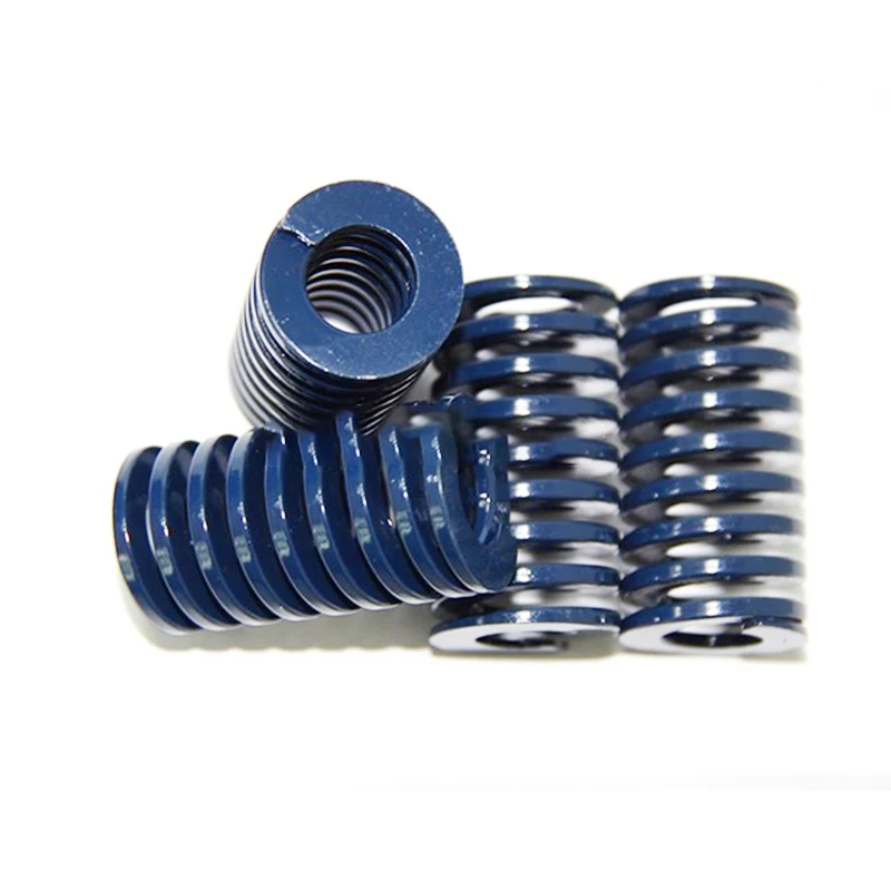 

Creamily 2Pcs/Lot Blue Light Load Mold Springs Compression Spring Spiral Stamping Mould Springs OD12-30mm ID6-15mm L20-200mm