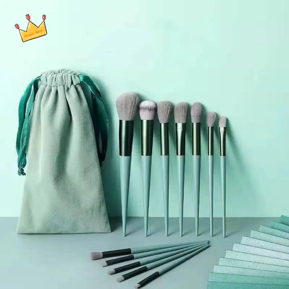 13 stks/set Professionele Professionele Make-up Kwasten Harige Gereedschappen Oogschaduw Poederborstel Oogschaduw Concealer Cosmetische Borstelset