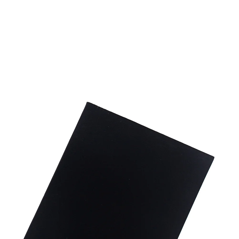 

1pcs Black Guitar Pickguard Blank Plate Premium Plastic Scratch Resistant For Acoustic Guitar Diy Protection Sheet Instrument