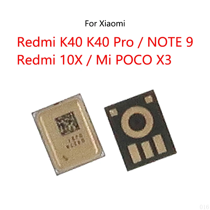 2PCS/Lot For Xiaomi Mi POCO X3 / Redmi K40 Pro / Note 9 / Redmi 10X Mic Speaker Mi NOTE 10 Inner Microphone Transmitter