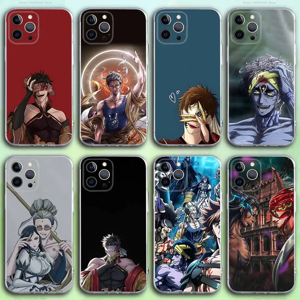 

R-Record of Anime Ragnarok Phone Case For iPhone 16,15,14,13,12,11 Pro,Max,Plus,X,XS,XR,SE4,E Mini Transparent Soft Cover
