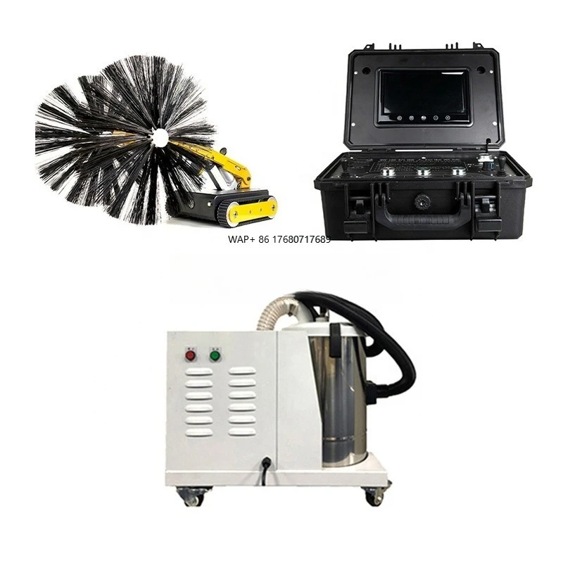 روبوت تنظيف مجاري الهواء عالي الكفاءة/معدات تنظيف المجاري/آلة تنظيف القنوات المصنوعة في الصين
