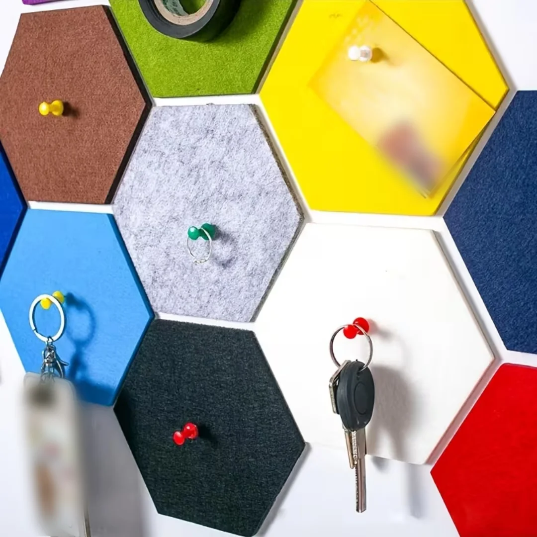 

1/5 шт., утолщенная фетровая доска, украшение для стен, неправильные формы, эстетические наклейки, бытовой фотодисплей, обои, фон