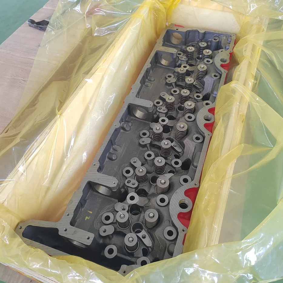 China High Quality ISG Engine Spare Parts 5661625 3693956 Complete Cylinder Head Assy