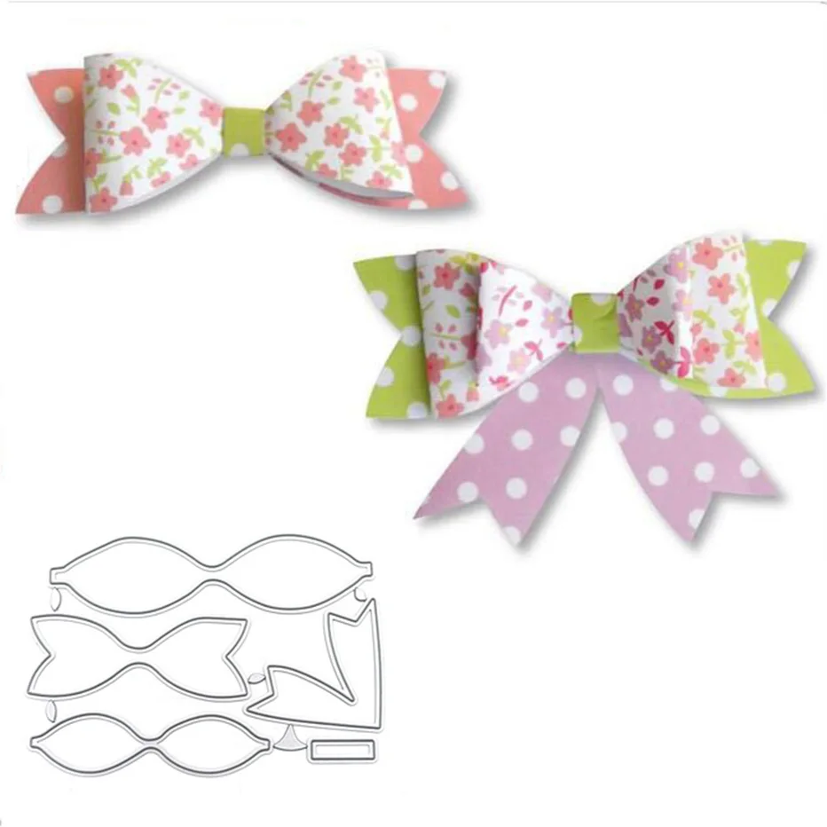 

Bow Tie Metal Cutting Dies for DIY Scrapbooking and Card Making Decor Embossing Craft Die Cut