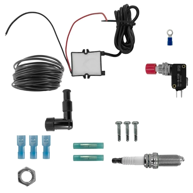 Single Flamethrower Exhaust Flame for Motorcycle BFTKAFK-Single Flame Thrower Include All Installation Accessory