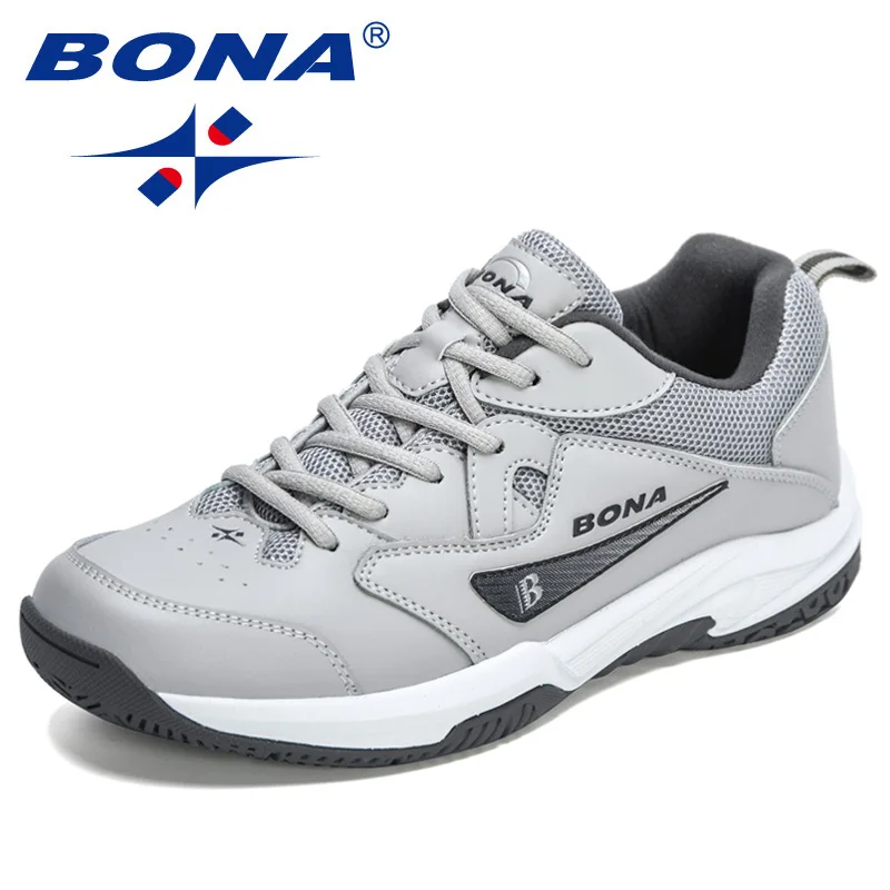 BONA 2022 New Designers Classics Breathable Running Walking Sneaker Men Tennis Shoes Non-Slip Walking Jogging Shoes Mansculino