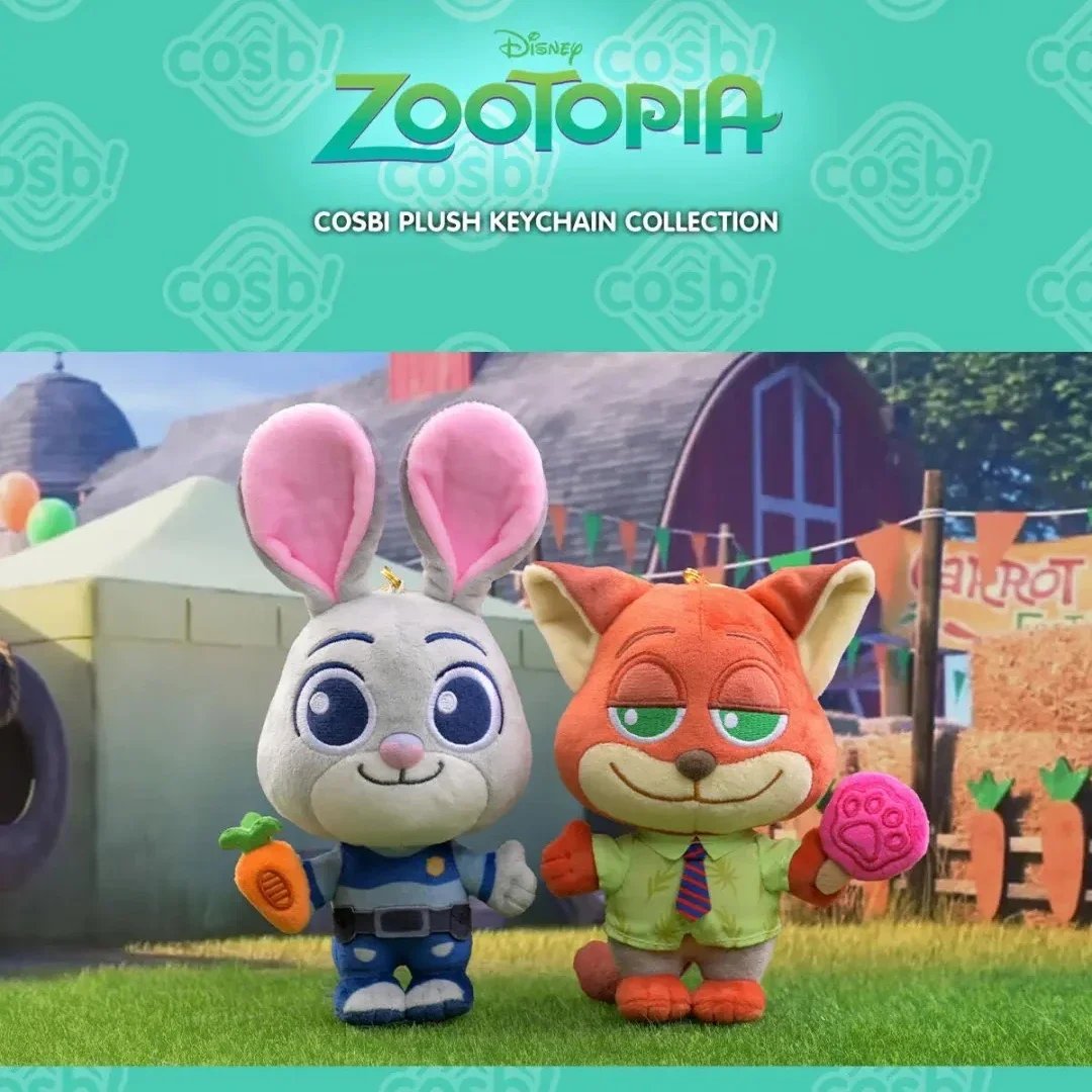 

Горячие игрушки Cosbi Zootopia 2 серии слепая коробка брелок кулон Nick Judy Mystery Box экшн-фигурка аниме кукла коллекция модель игрушки