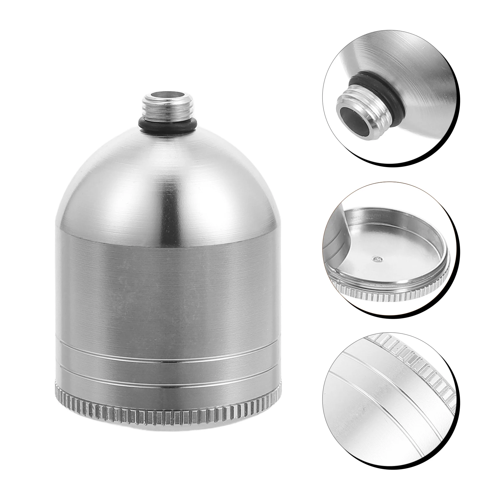 

1pc Portable Airbrush Bottle Dismountable Injection Cup Metal Wear Resistant Long Lasting Easy Replacement Smooth for Outdoor