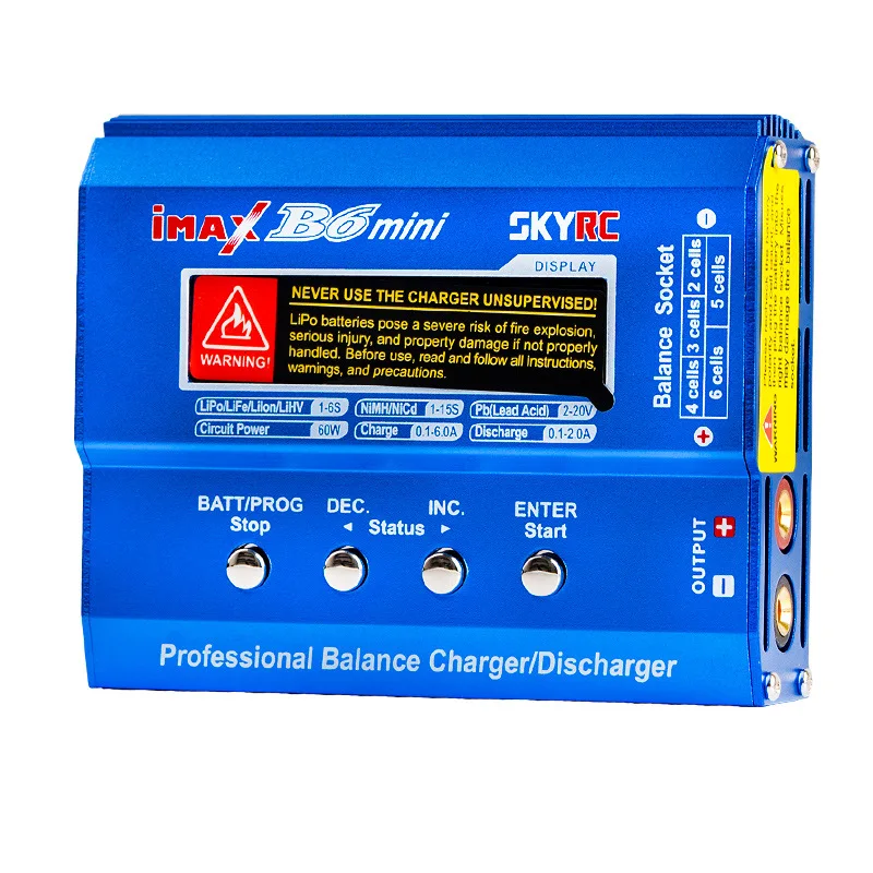SKYRC genuine iMAX B6 Mini 60W intelligent balance charger, multi-functional balance charger, anti-counterfeiting