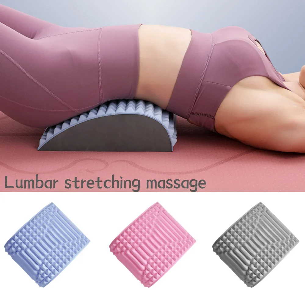 

Back Stretcher Pillow Neck Lumbar Support Massager for Neck Waist Back Herniated Disc Pain Relief Massage Relaxation Tools Neck