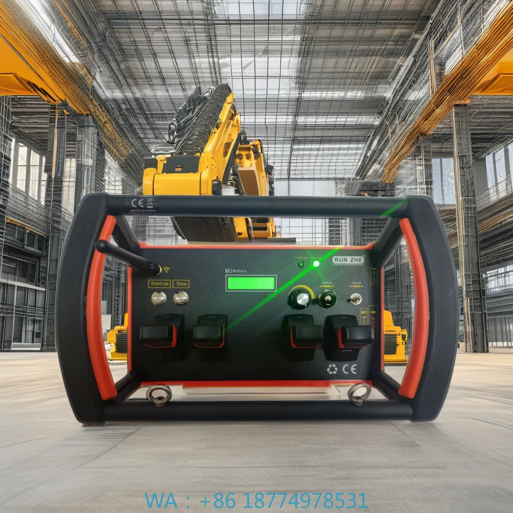 Proporções Bomba de concreto Caminhão Guindaste Kits de motor de controle remoto Fábrica profissional 4 Joysticks Levers Rockers Hidráulicos