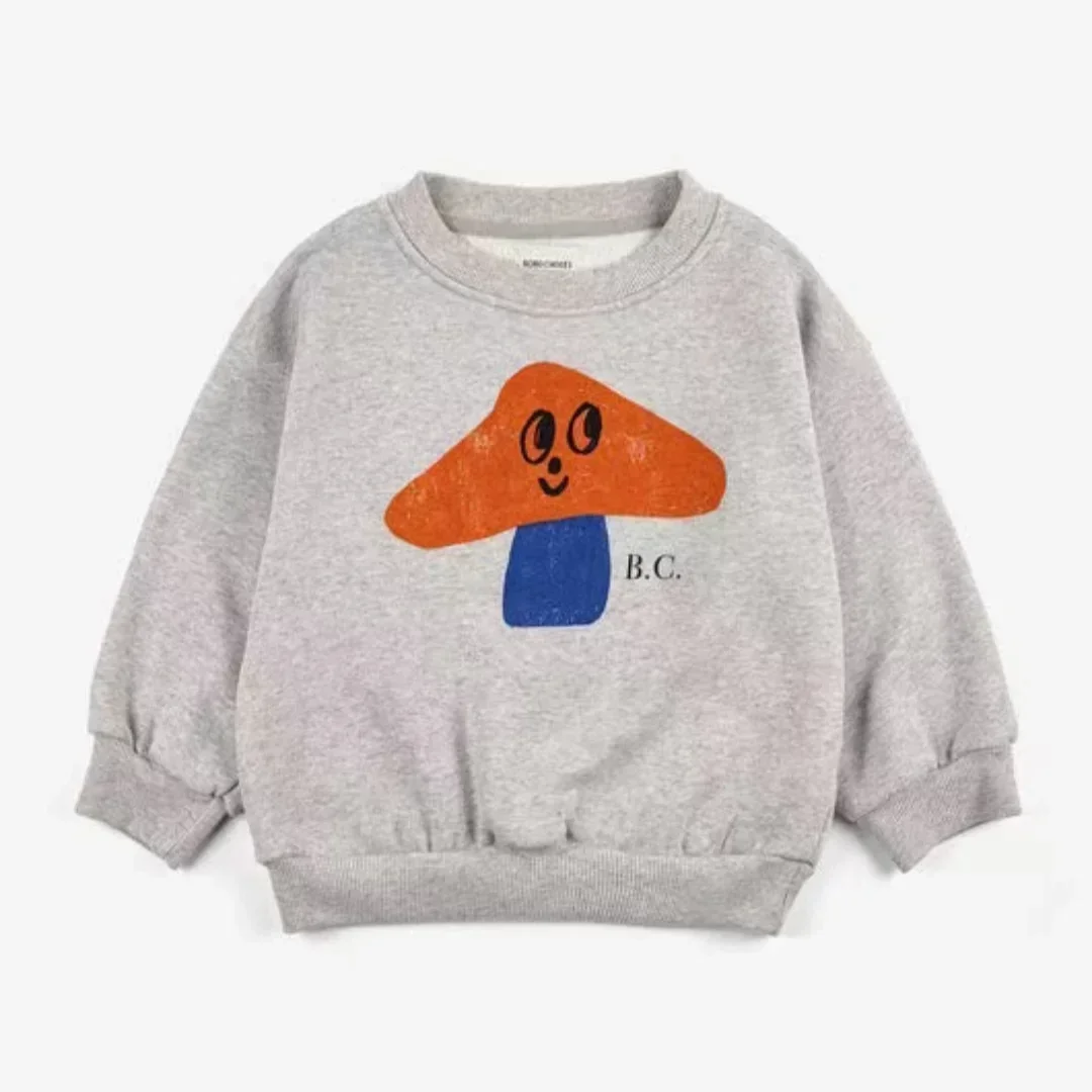 Sudaderas gruesas y cálidas para niños, sudaderas con capucha de lana, suéteres de invierno para bebés, ropa para niños, Tops informales de dibujos