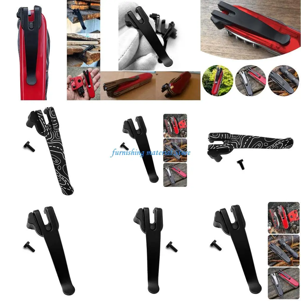 

Y5GD Metal Pocket Clip for 91mm Cutter Tool Easy Setup And Durability Pocket Hook