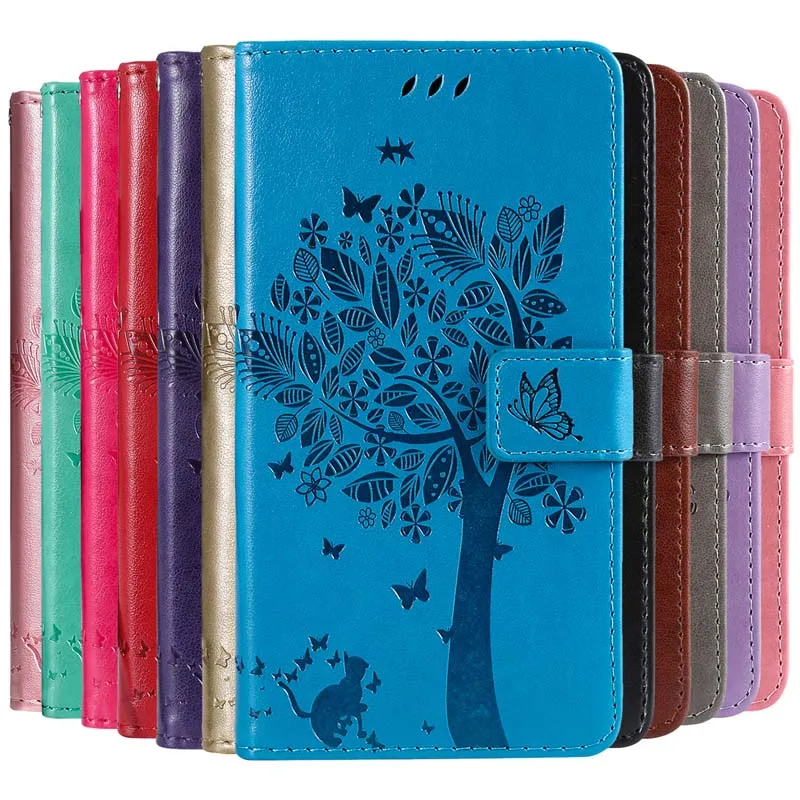 Capa de Carteira Flip de Couro para Xiaomi, Bolsa de Cartão, POCO X3, M6 Pro, Redmi Note 9, 10 Pro,