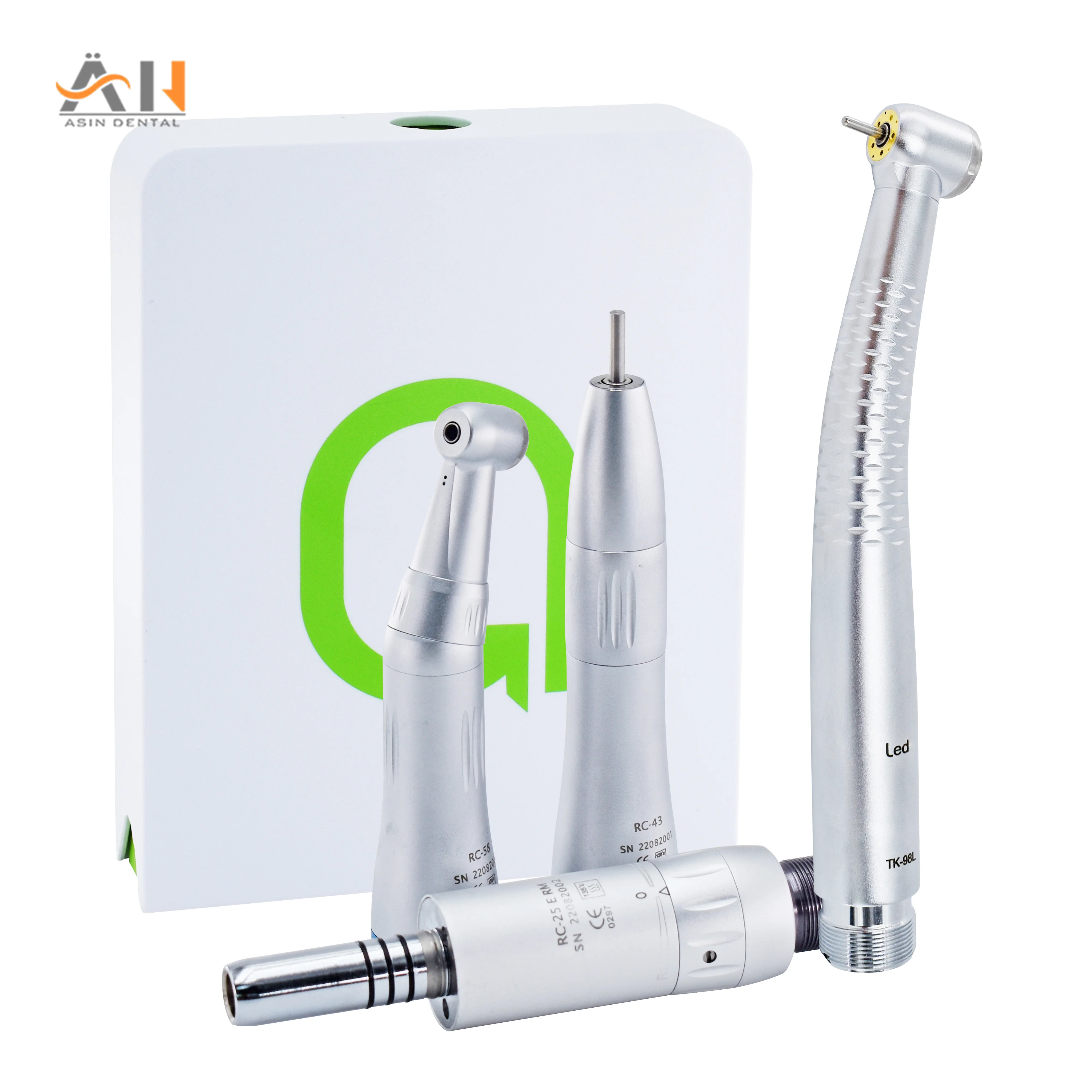 

Dental handpiece implant kit surgical instruments LED Air Motor Dental Low Speed Air Turbine High Speed Surgical Handpiece Kit