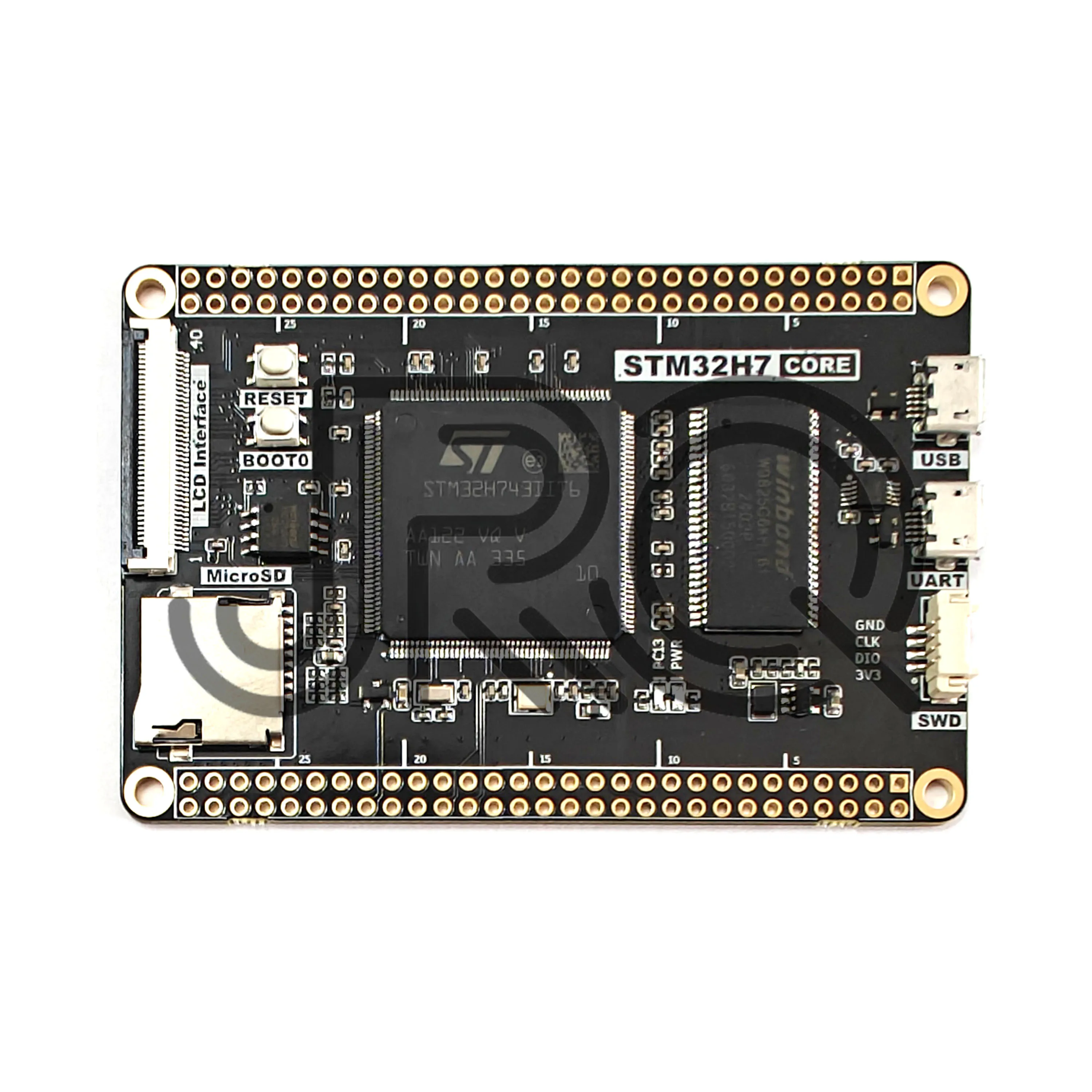 JRQ STM32H743IIT6 core board STM32 core board minimum system board STM32H7 development board