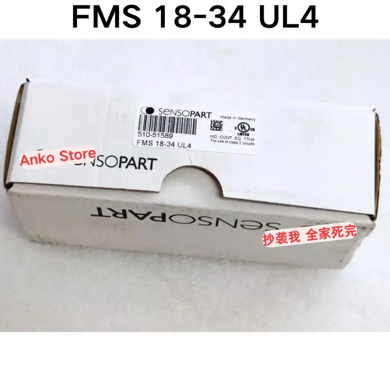 Brand-new  FMS 18-34 UL4 510-51589 Sensor (slightly dirty packaging)