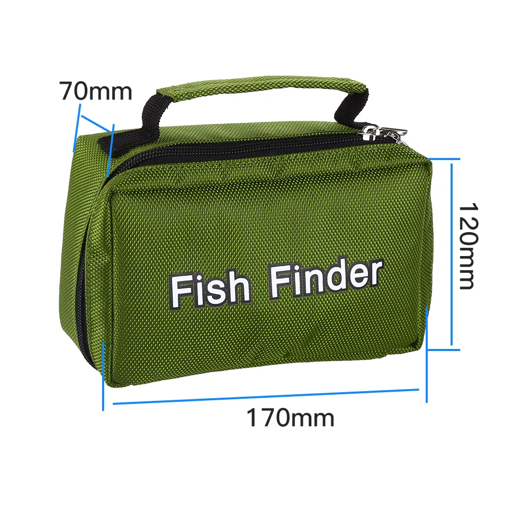 Bolsas de pesca Eyoyo, riñonera para cámara de pesca submarina, paquete de hombro impermeable, aparejos usados para buscador de peces Eyoyo de 4,3/5 pulgadas