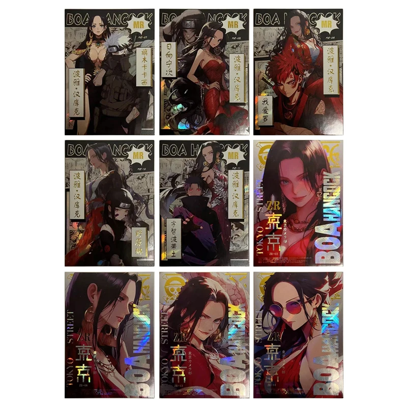 

Японское аниме ONE PIECE ZR MR персонаж Боа Хэнкок флэш-карты Коллекционная открытка Рождественский подарок на день рождения Детская игрушка