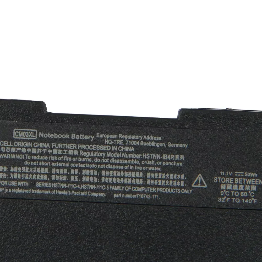 

New Battery CM03XL For HP ELITEBOOK 840 850 740 745 G1 G2 50Wh
