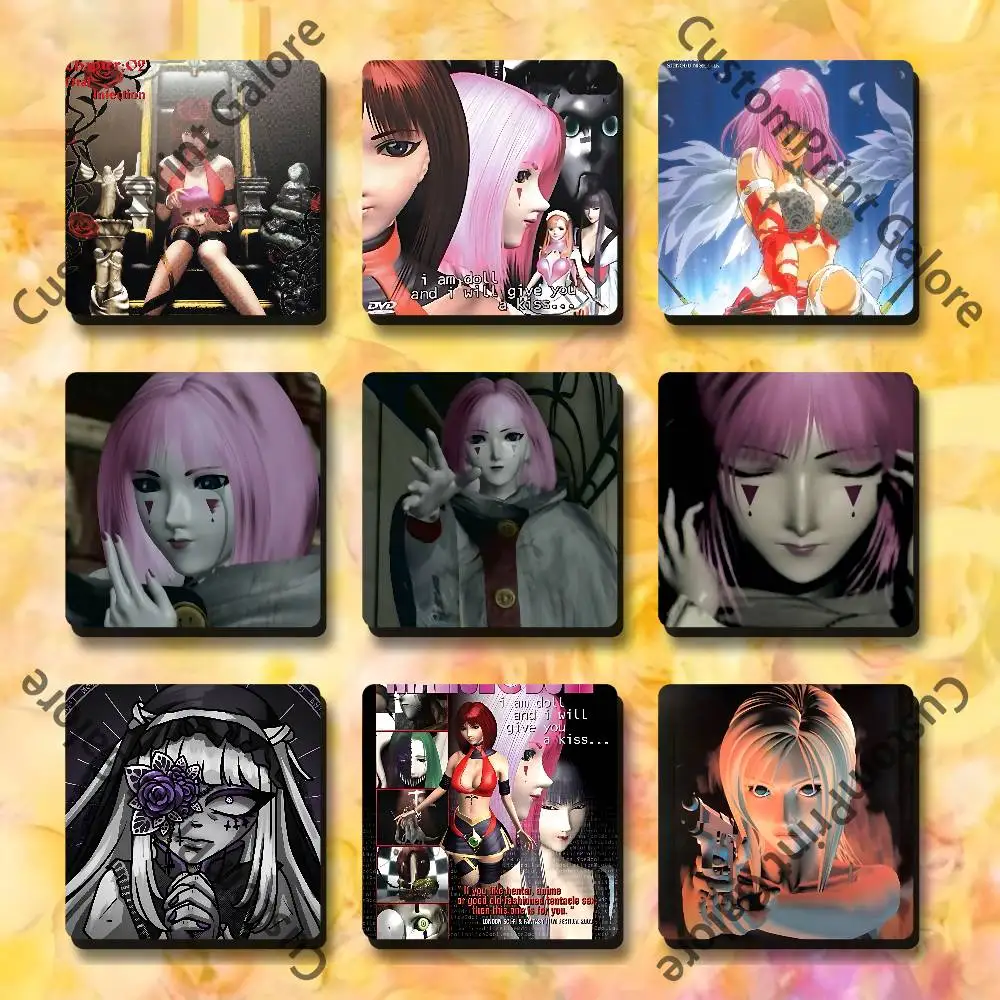 

M-Malice D-Doll Soft Magnetic Refrigerator Magnets Personality Decorations Creative Gifts