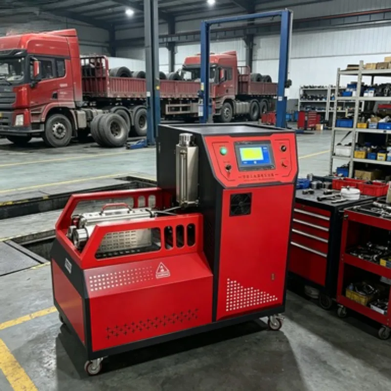 DPF Soot Removal Cleaning Equipment Large Capacity Water Tank Deep Flush Heavy Duty Euro 6 Truck Blocked DPF Machinery