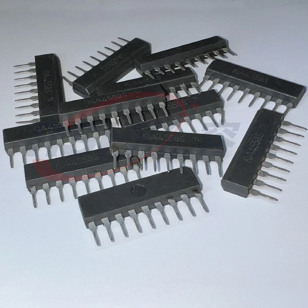 KIA4558S SIP-9P 10PCS/LOT NEW ORIGINAL BIPOLAR LINEAR INTEGRATED CIRCUIT (DUAL LOW NOISE OPERATIONAL AMPLIFIER)
