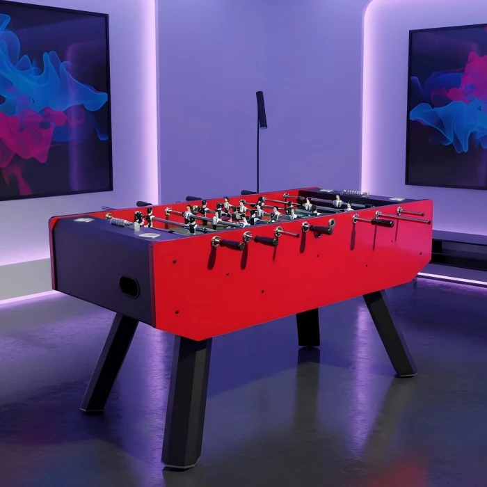 jq- 5ft Professional High-End Heavy Duty Foosball Table, Eco-friendly Material Football Table, Home Entertainment for Indoor