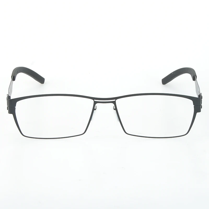 

Germany Screwless Men's Glasses Frames Square Glasses Frame Ultralight Business Eyeglasses Women Designer Narrow Spectacles New