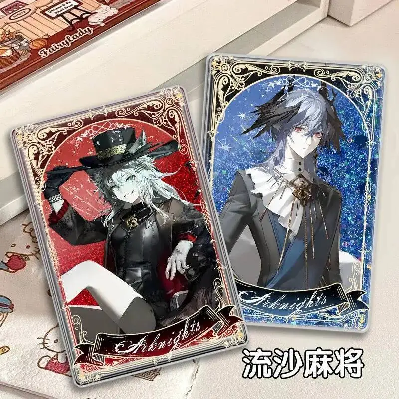 لعبة الفرسان أجواء التوليف الحفل 2025 تأثيري Muelsyse S Shu Vulpisfoglia Mostima الاكريليك المتدفق الرمال جونغ