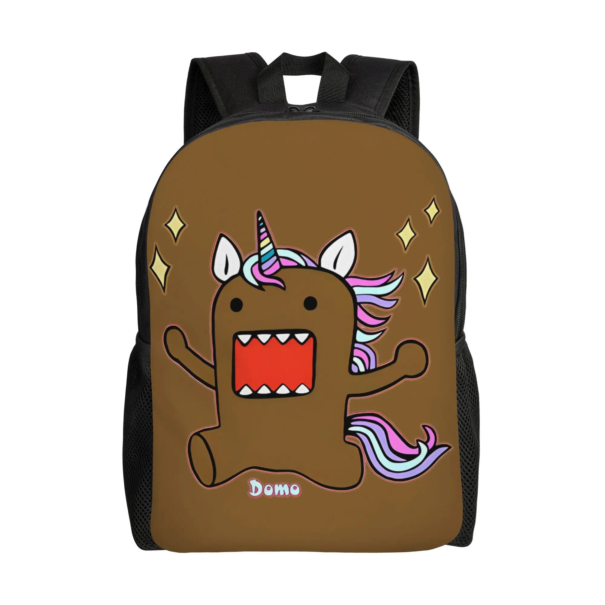 

Классический рюкзак Domo Kun Domo Unicorn для студентов и бизнеса, милый рюкзак-кукла для мужчин и женщин, холщовые сумки для ноутбуков