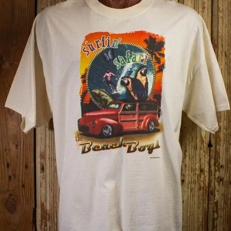 

Винтажная футболка Beach Boys Surfin Safari Concert 2001 года, размер S 5XL
