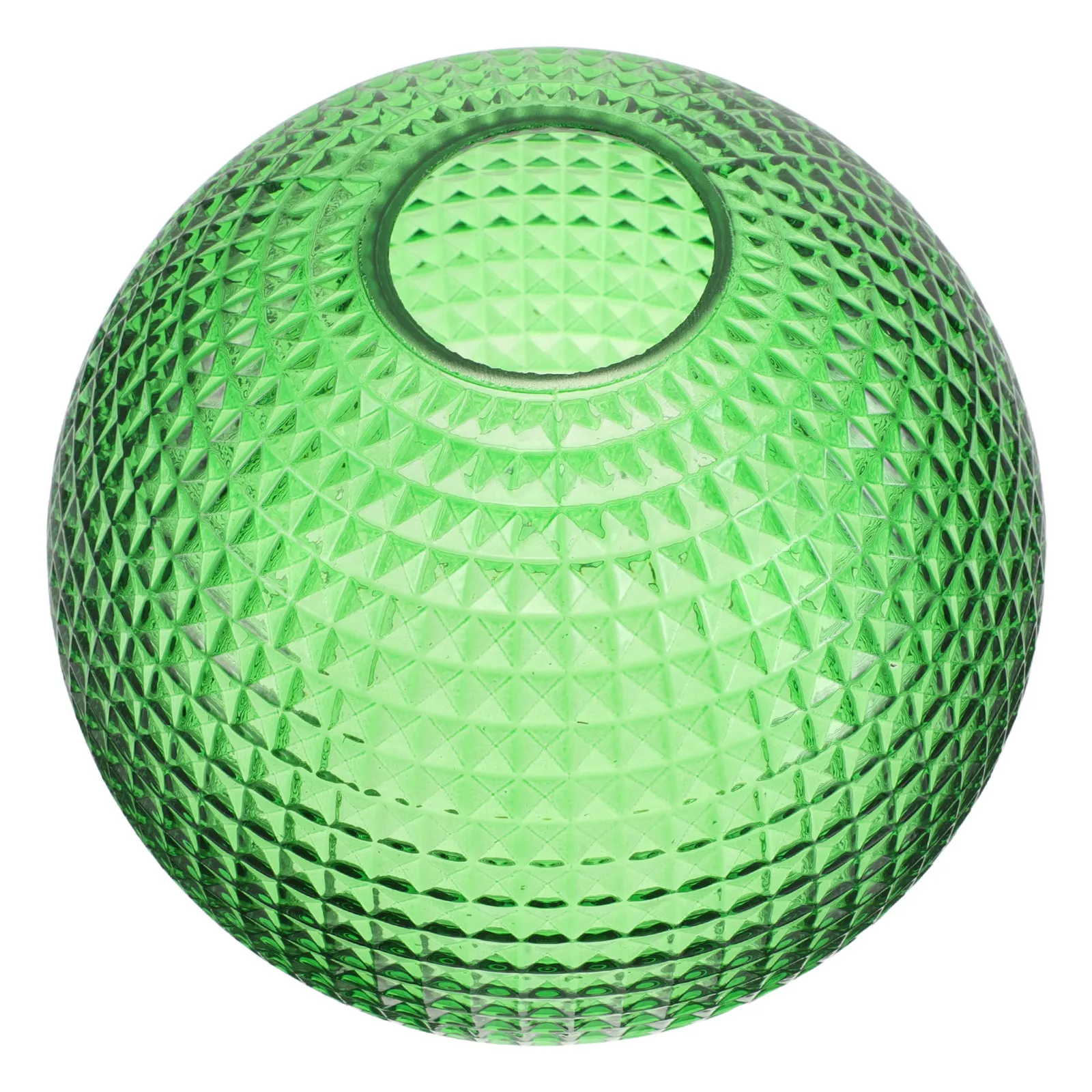 

Green Glass Globe Pendant Lamp Shade Decorative Ceiling Light Cover Replacement for Dining Room Cafe Bar Chandelier Lamp Globe