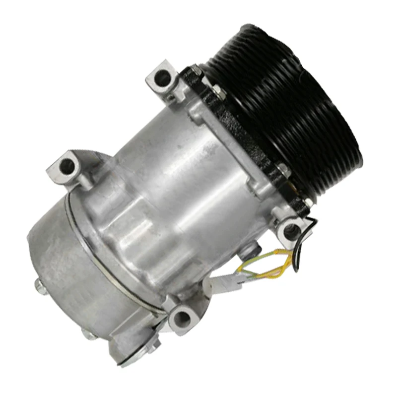 

82436934 Air Conditioning Compressor Compatible With Volvo Penta TAD872VE TAD551VE TAD552VE TAD840VE TAD841VE TAD842VE TAD843VE