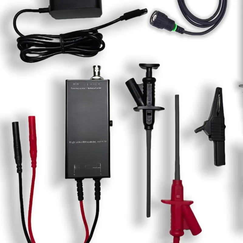 High Voltage Isolated Differential Probe 100Mhz Bandwidth 50:1 and 500:1 High Voltage 1300V/1.3KV