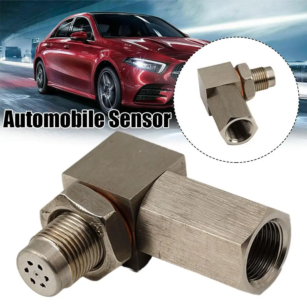 Oxygen Sensor Extender 90 Degree P0420 P0430 O2 Oxygen Sensor Converter Extension Bung Catalytic Spacer 02 M6y7